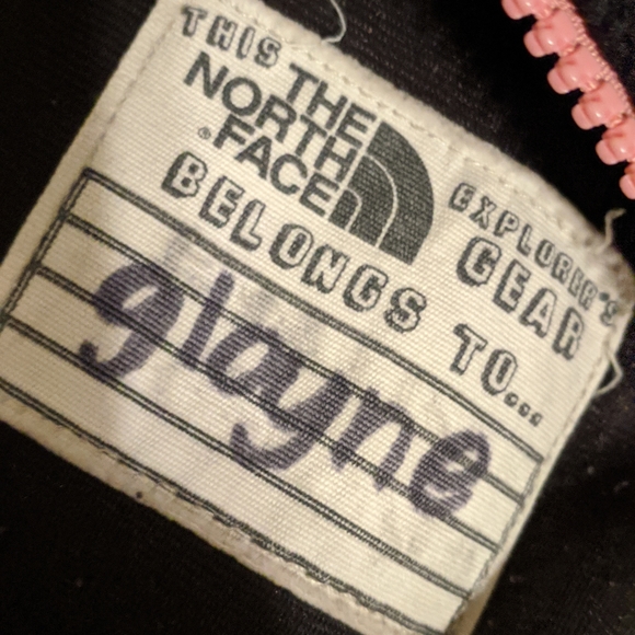 Girls Northface Zip-Up Sz Large (14-16) - Picture 6 of 12